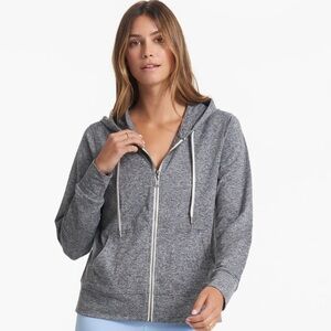 Vuori Orange Halo Performance Hoodie Size L/XL See Measurements